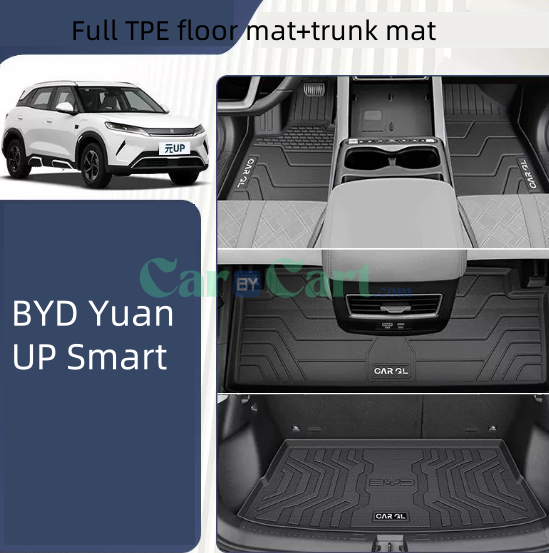 2025 BYD Yuan UP Smart TPE single-layer foot pad+trunk pad