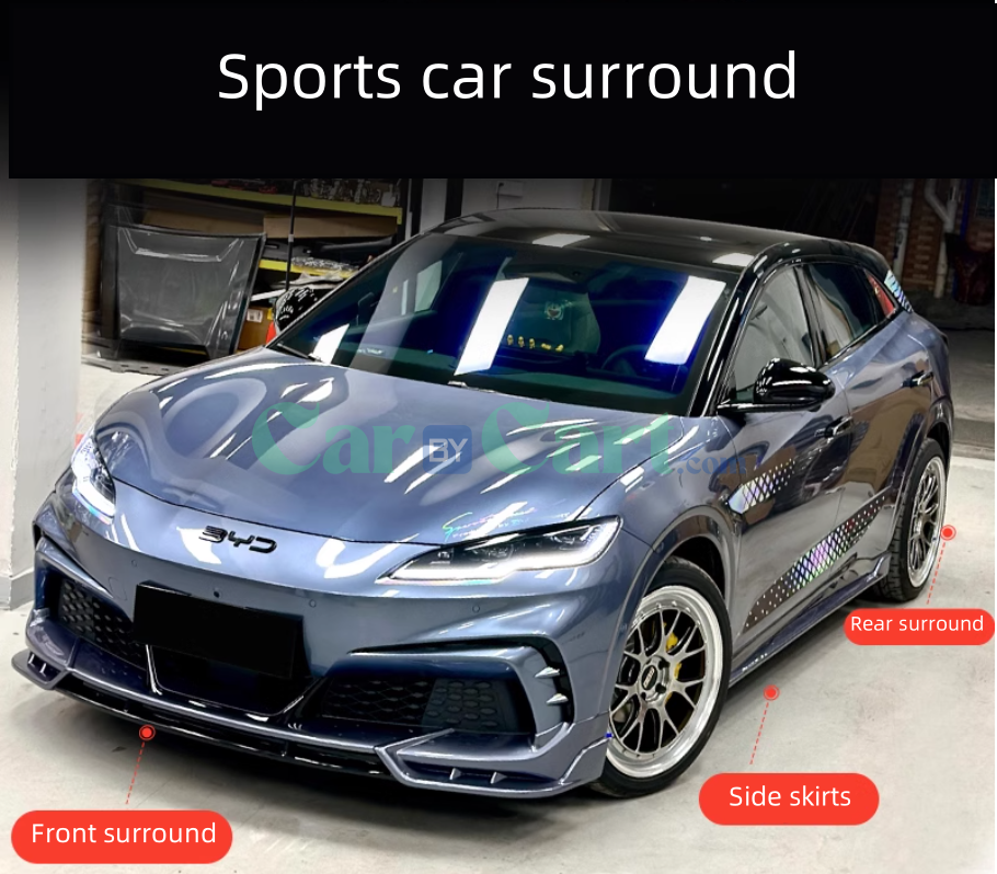 2025 BYD Seal 06GT Smart Full car surround (front lip+rear lip+side skirt)