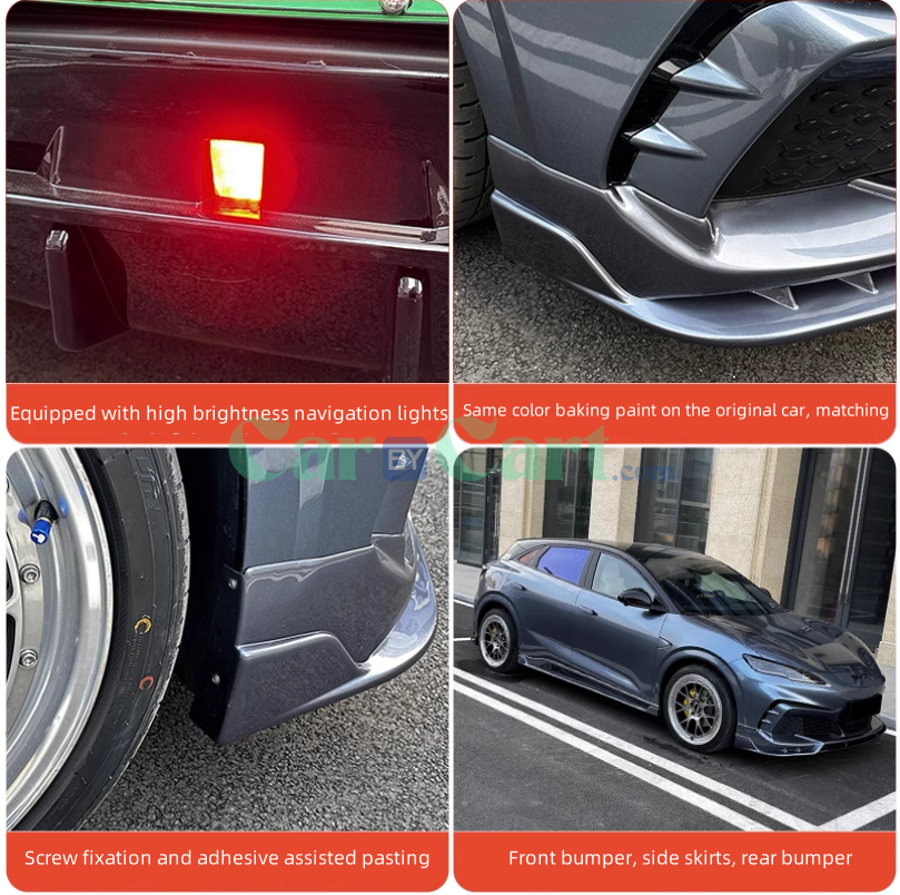 2025 BYD Seal 06GT Smart Full car surround (front lip+rear lip+side skirt)