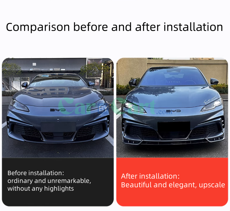 2025 BYD Seal 06GT Smart Full car surround (front lip+rear lip+side skirt)