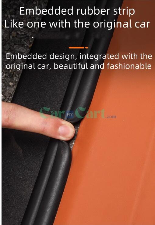 2025 Li Auto L6 (Leather threshold strip+rear guard) -6-piece set