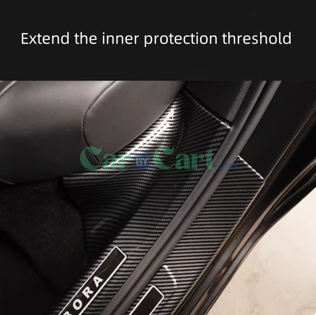 2025 BYD Seal 06DM-i  Smart High end carbon fiber shell threshold strip