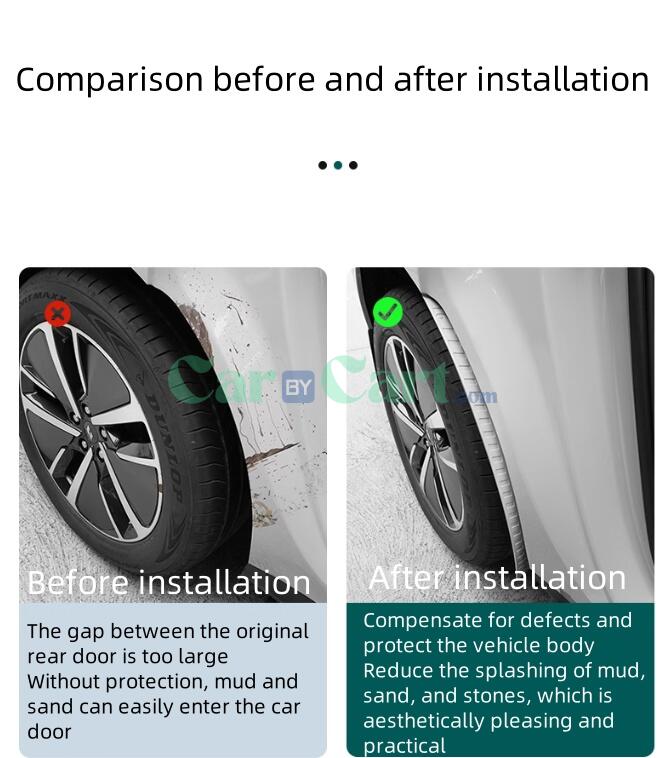 2025 Li Auto L6 واقي الطين بطانة الإطارات الخلفية