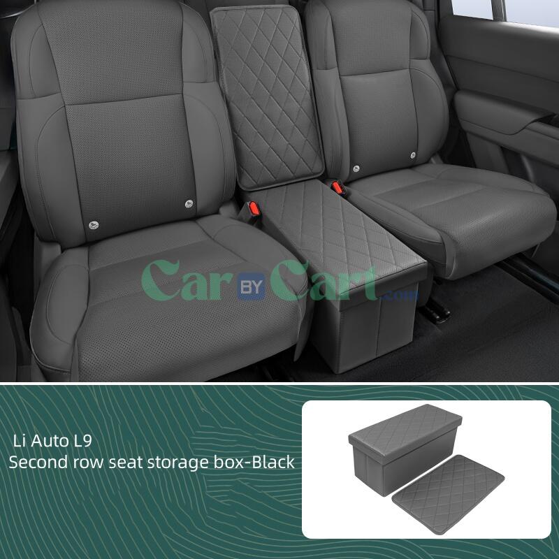 صندوق تخزين مقاعد الصف الثاني لسيارة لي أوتو L9 موديل 2025