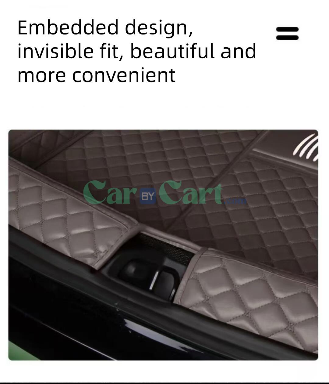 2025 BYD Han DM-i Full surround+left side panel trunk cushion