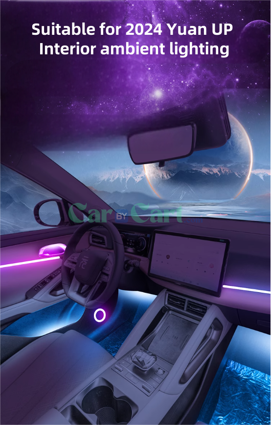 2024 Yuan UP Interior ambient lighting