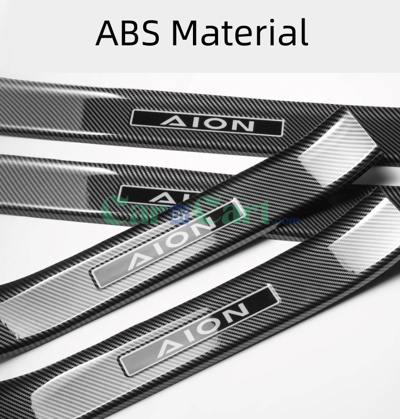 2025 BYD Seal 06DM-i Internal and external threshold strips+rear guard plate carbon fiber shell