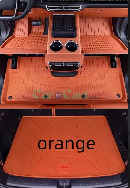 2024 Li Auto L7 TPE foot pad+TPE trunk pad