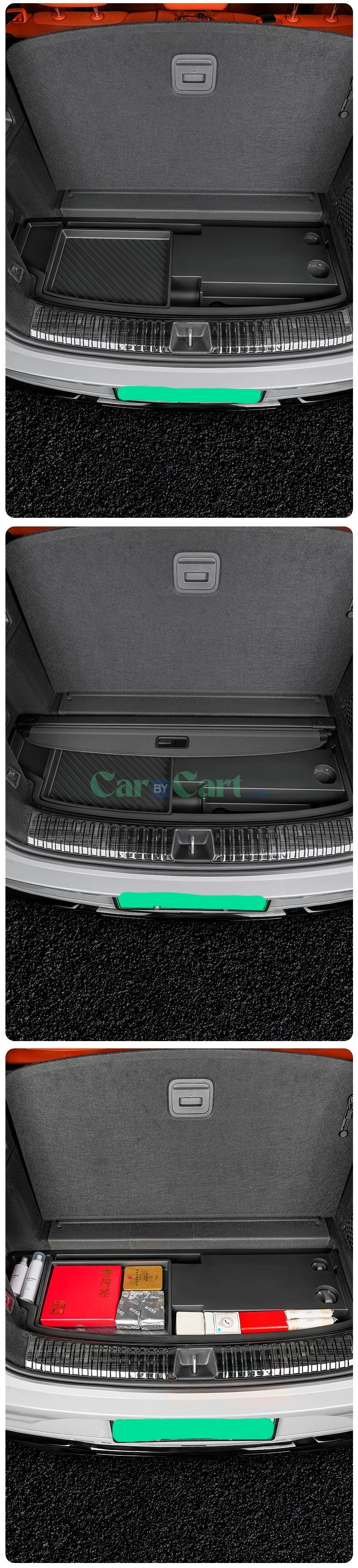 2024 Li Auto L9 Double layered storage box in the trunk