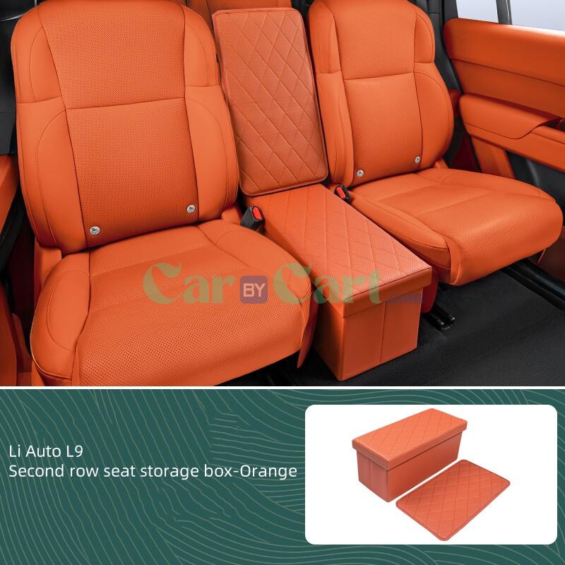 صندوق تخزين مقاعد الصف الثاني لسيارة لي أوتو L9 موديل 2024