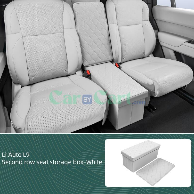صندوق تخزين مقاعد الصف الثاني لسيارة لي أوتو L9 موديل 2024