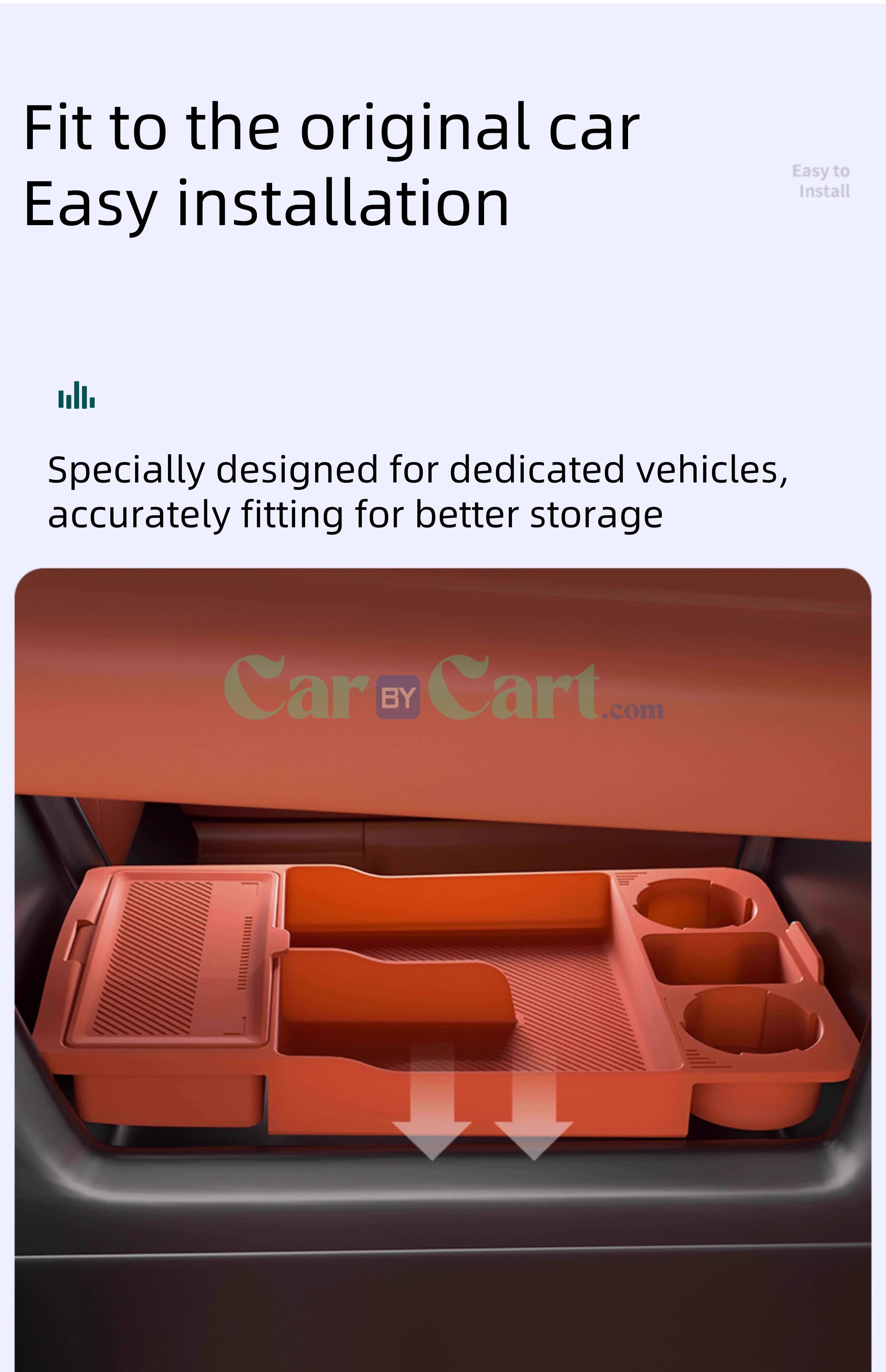 2024 Li Auto L6 Storage box under central control