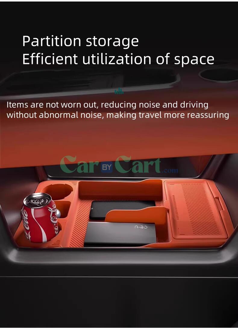 2024 Li Auto L6 Storage box under central control