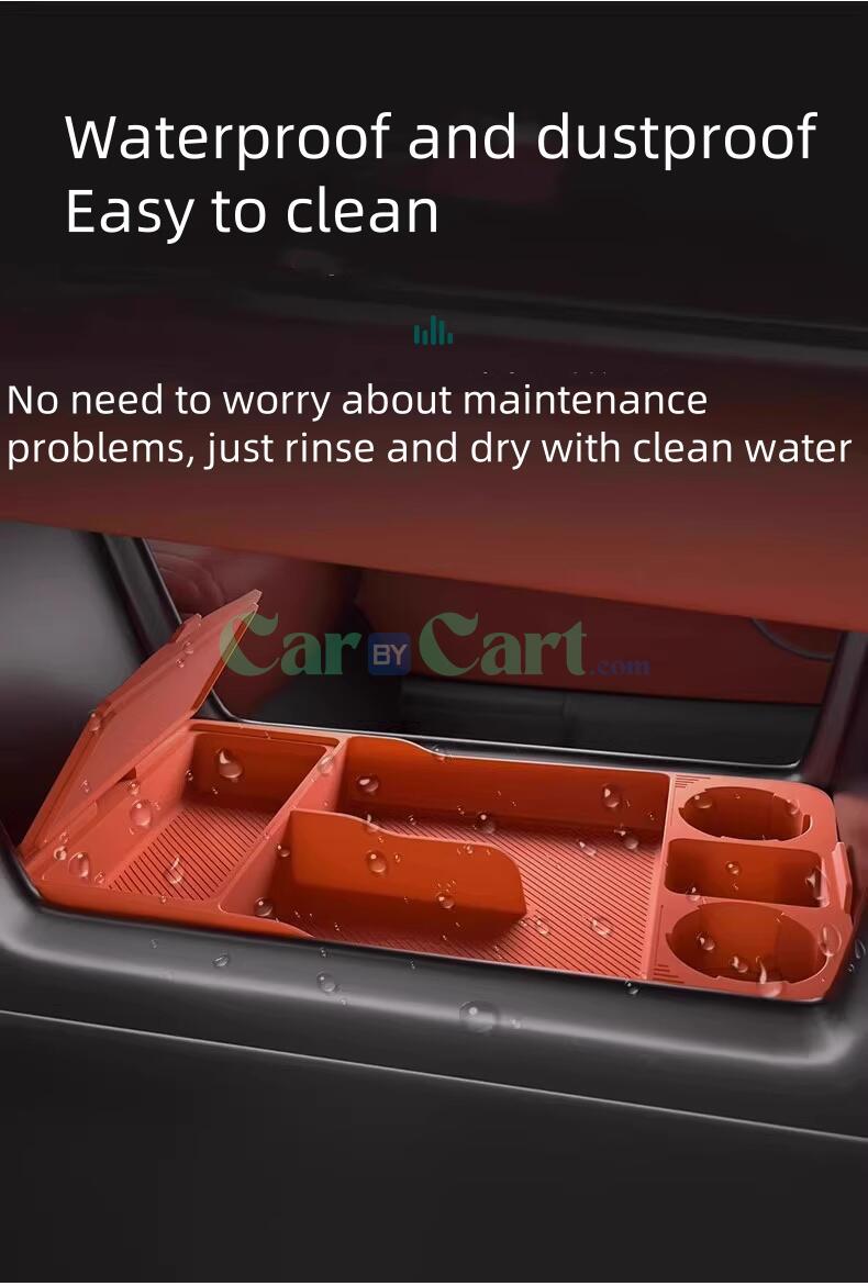 2024 Li Auto L6 Storage box under central control