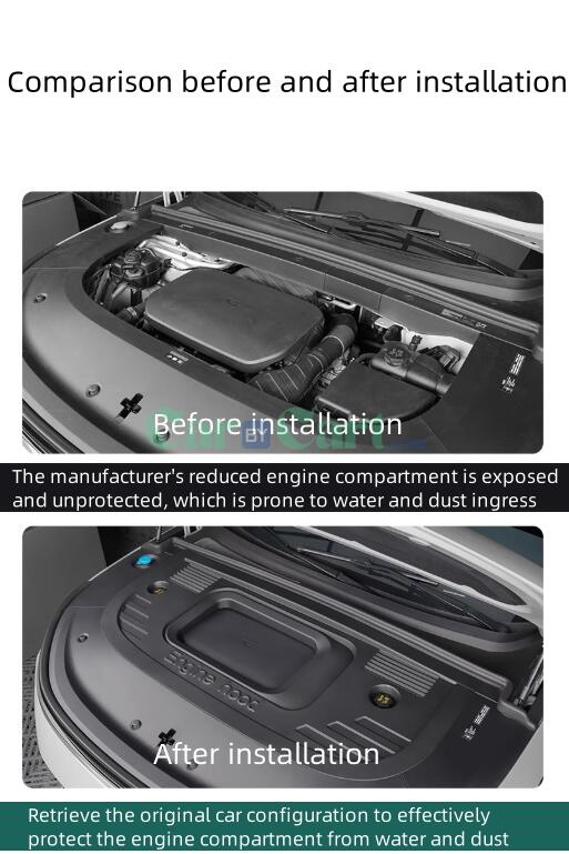 2024 Li Auto L6 Engine compartment cover plate