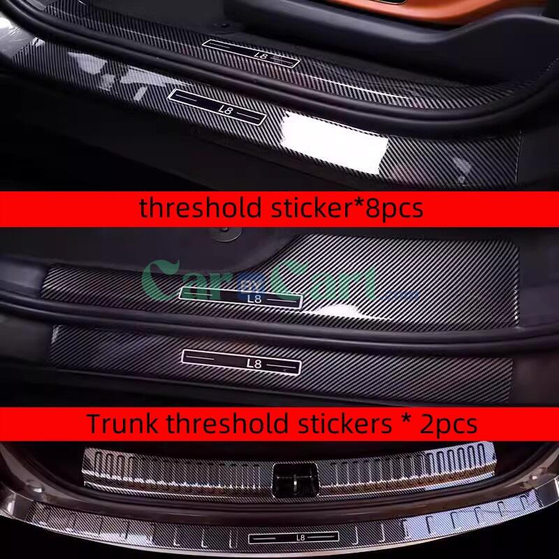 2024 Li Auto L8 threshold sticker