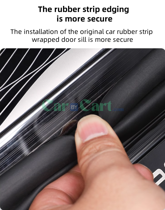 2024 كورفيت 07 عتبة الباب Honor و لوح الحماية الخلفية.