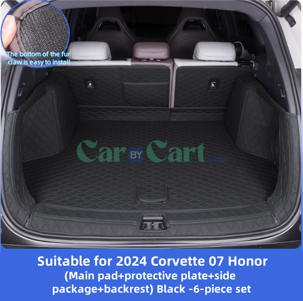 2024 Corvette 07 Honor trunk mat