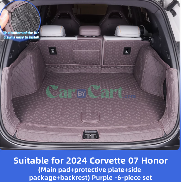 2024 Corvette 07 Honor trunk mat