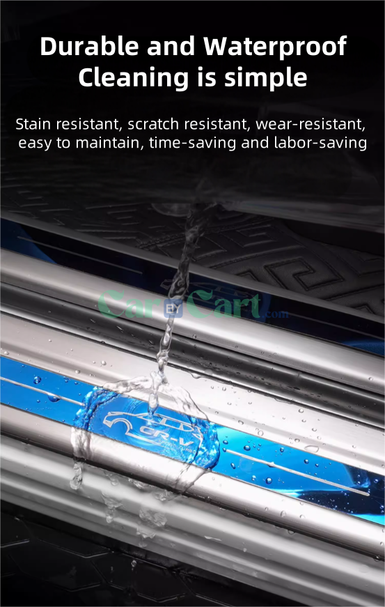 2024 Destroyer 05 عتبة الباب Honor و لوحة الحماية الخلفية