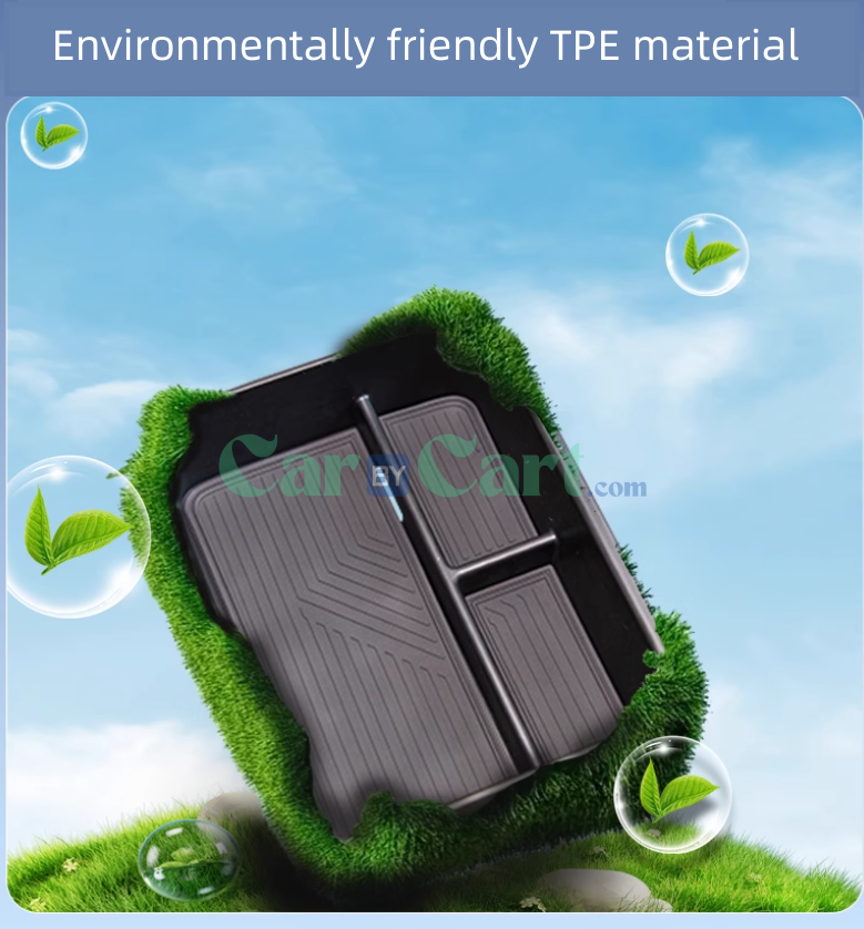 2025 BYD Seal 05DM-i فيه صندوق تخزين مسند ذراع ذكي ورا الشاشة.