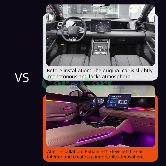 2025 بي واي دي سيل 05DM-i سمارت 64 لون إضاءة محيطة