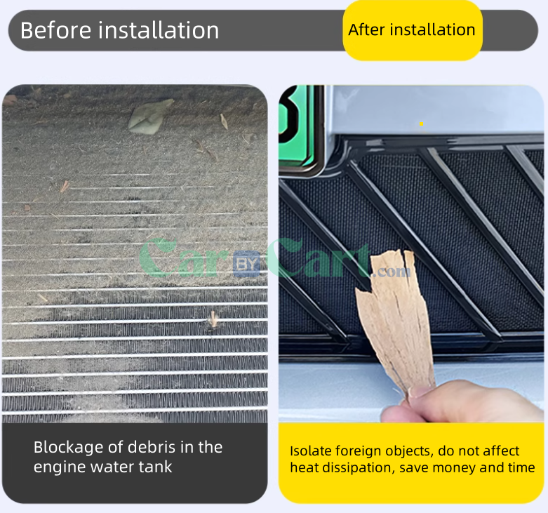 2025 BYD Seal 05DM-i Smart Complete set of carbon fiber patterned insect proof mesh