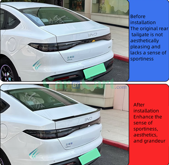 2025 BYD Seal 05DM-i Smart ABS carbon fiber tail fin