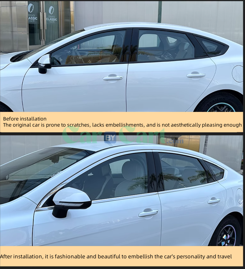 2025 BYD Seal 05DM-i Smart Stainless steel window trim