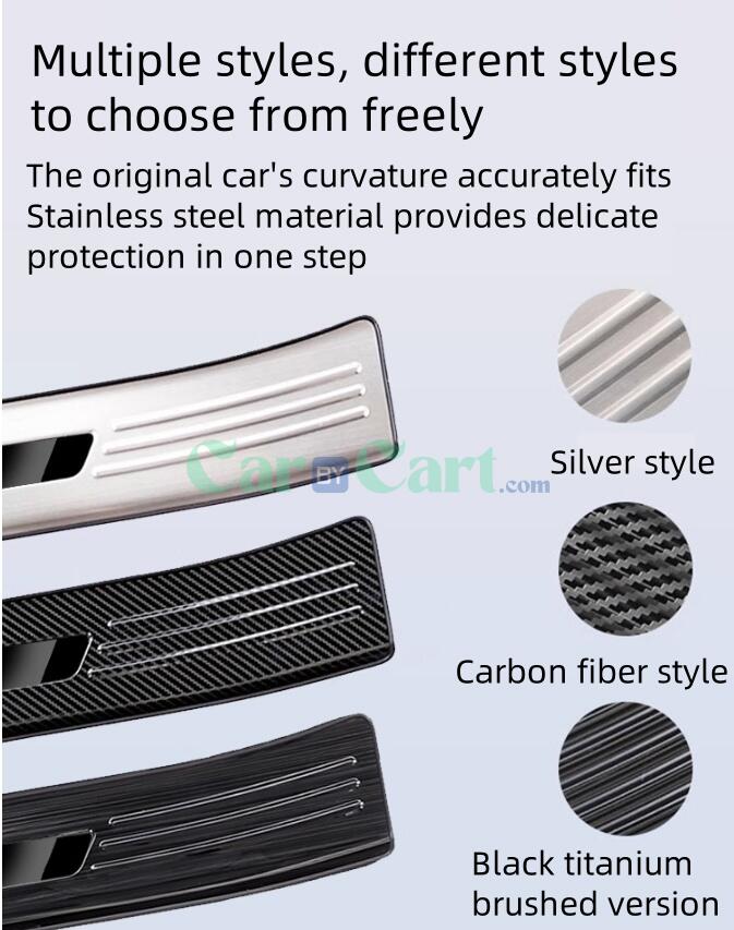 2024 Li Auto L6 (Threshold strip+rear guard) -10 piece set