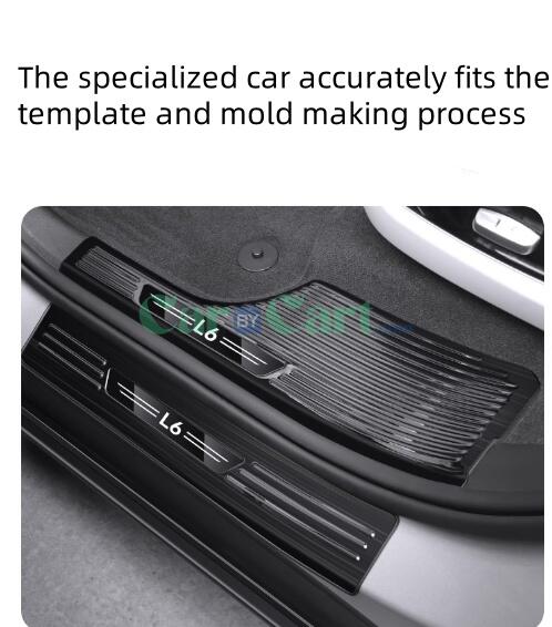 2024 Li Auto L6 (Threshold strip+rear guard) -10 piece set