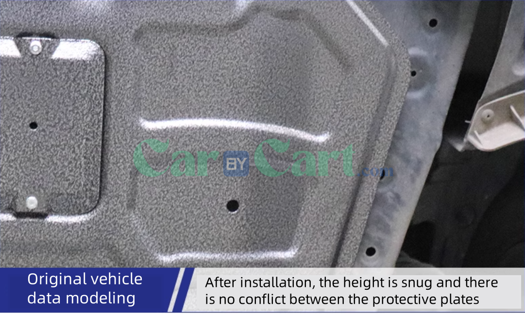 2025 بي واي دي أسد البحر 07EV بطارية أمامية وواقي هيكل خلفي.