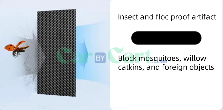 2025 BYD Sea Lion 07EV Black insect proof net