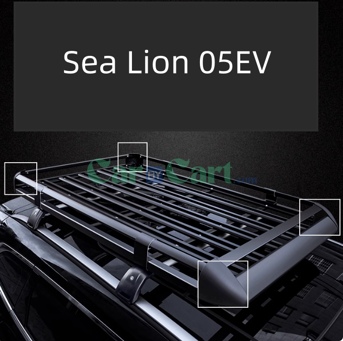 2025 BYD Sea Lion 05EV 1.4-meter shark luggage rack