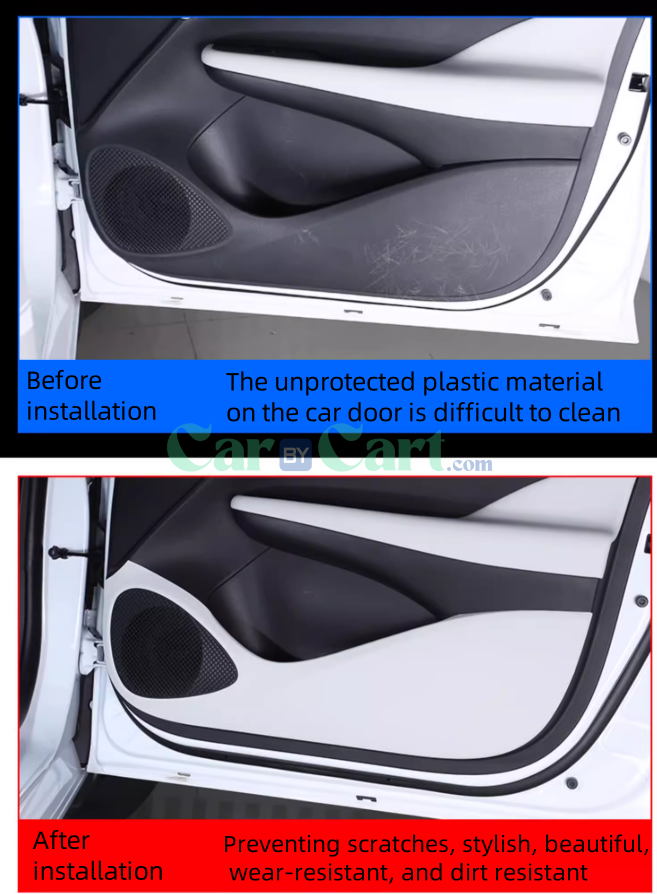 2025 BYD Seal 05DM-i ذكية لباب العربية الأمامي ووسادة مضادة للركلة.