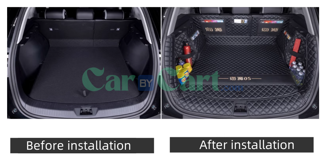 2025 BYD Sea Lion 05EV حصيرة صندوق نابا من الجلد.