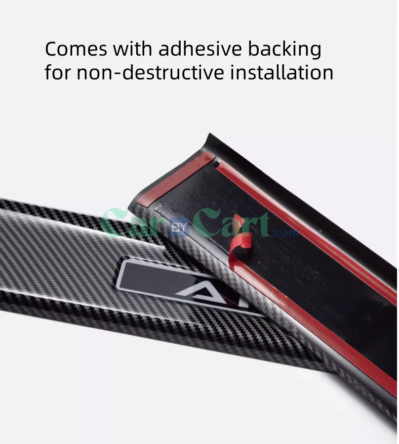 2025 BYD Sea Lion 05EV Inner and outer carbon fiber shell rear protective plate