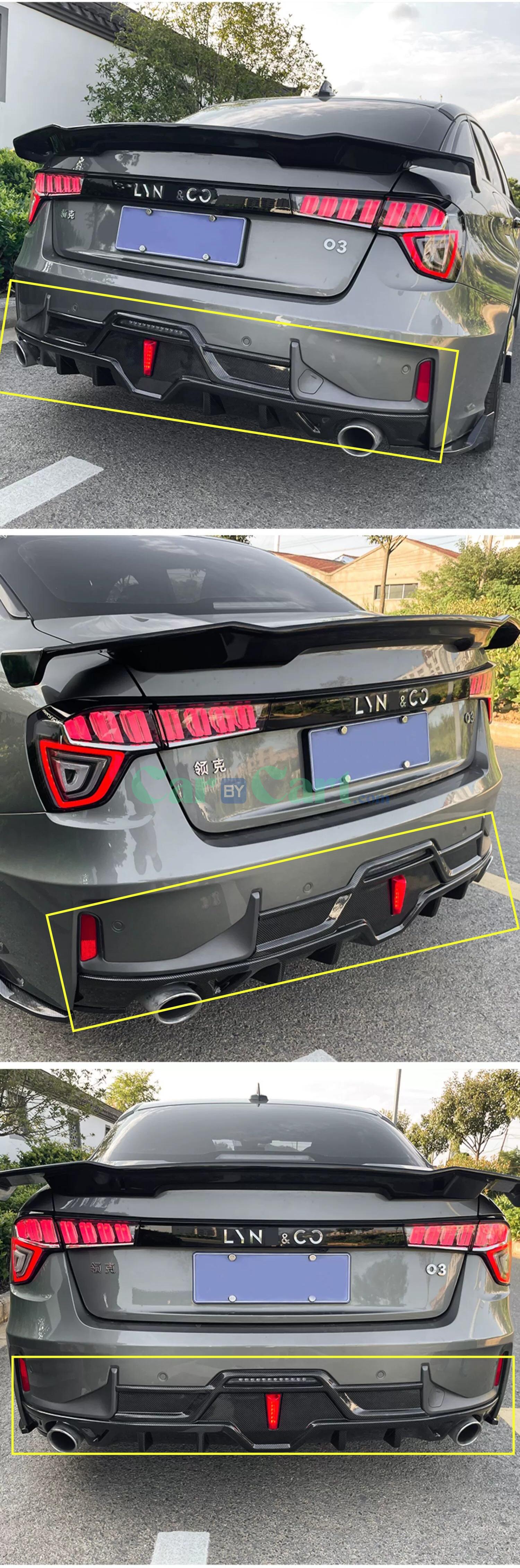 2025 LYNK&CO 03 rear bumper