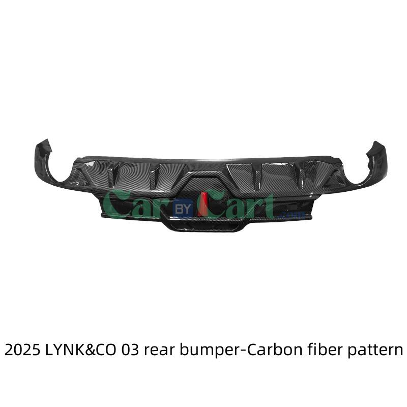 2025 LYNK&CO 03 rear bumper