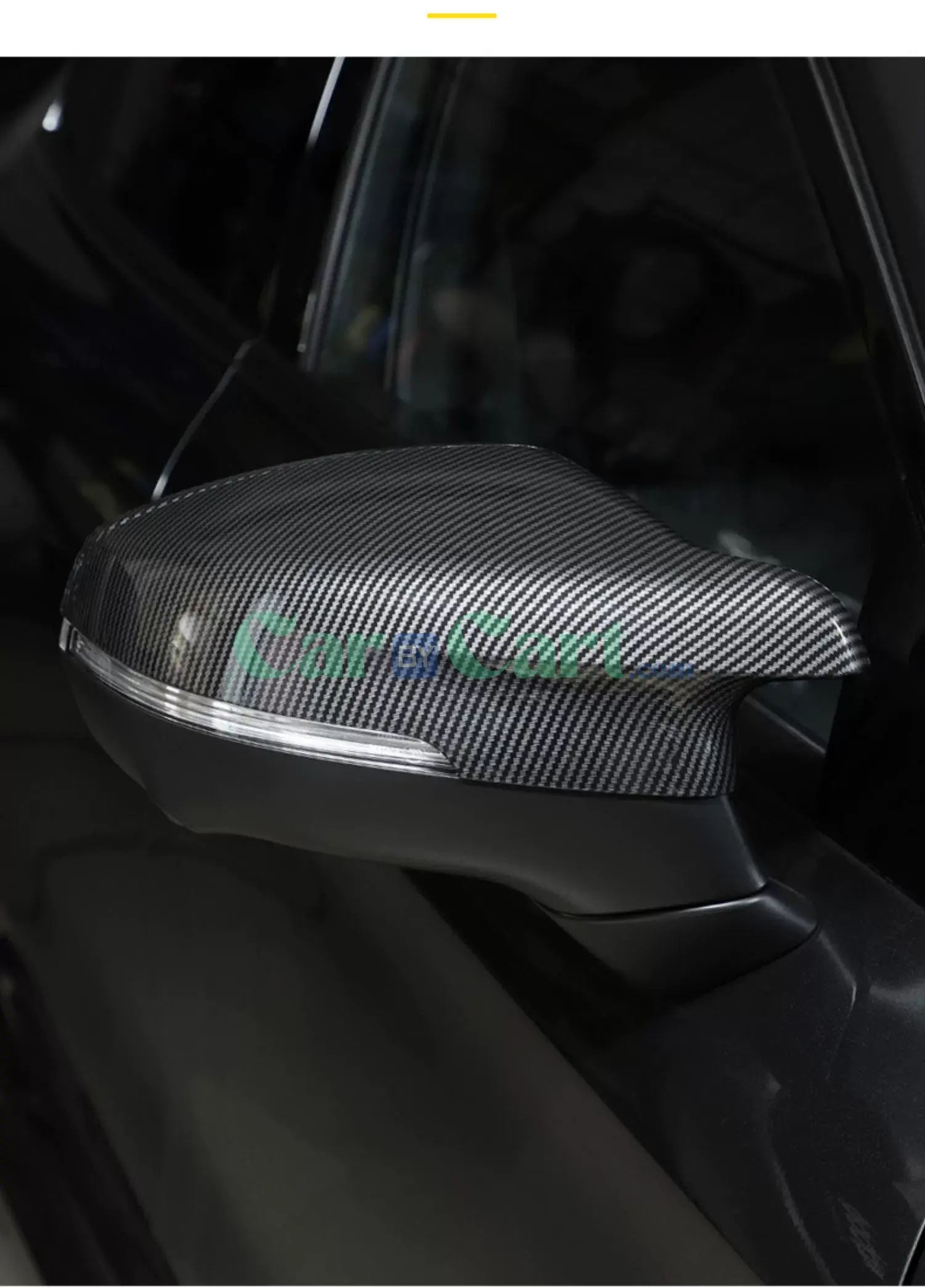 25 LYNK&CO 03 Bull horn rearview mirror protective shell