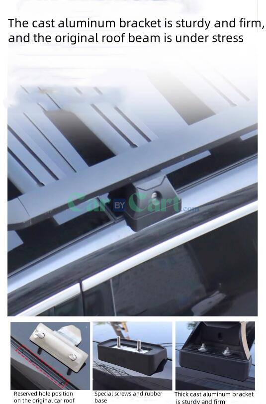 2025 Li Auto L7 رف الأمتعة سلم تلسكوبي المفسد