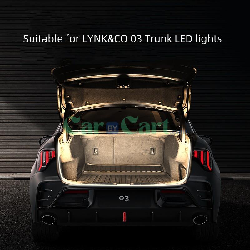 2025 LYNK&CO 03 Trunk Flowing LED lights