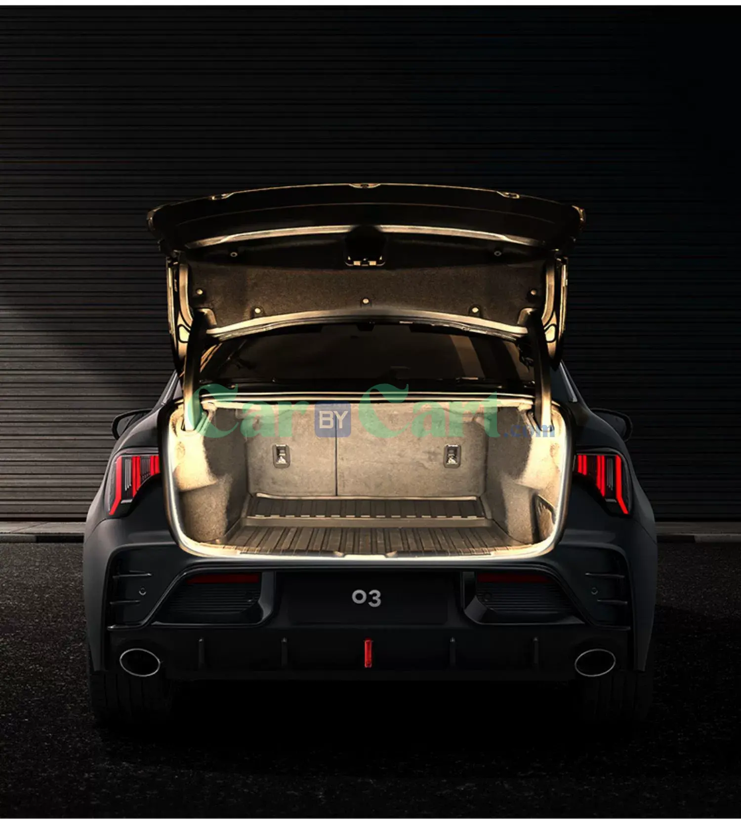 2025 LYNK&CO 03 Trunk Flowing LED lights