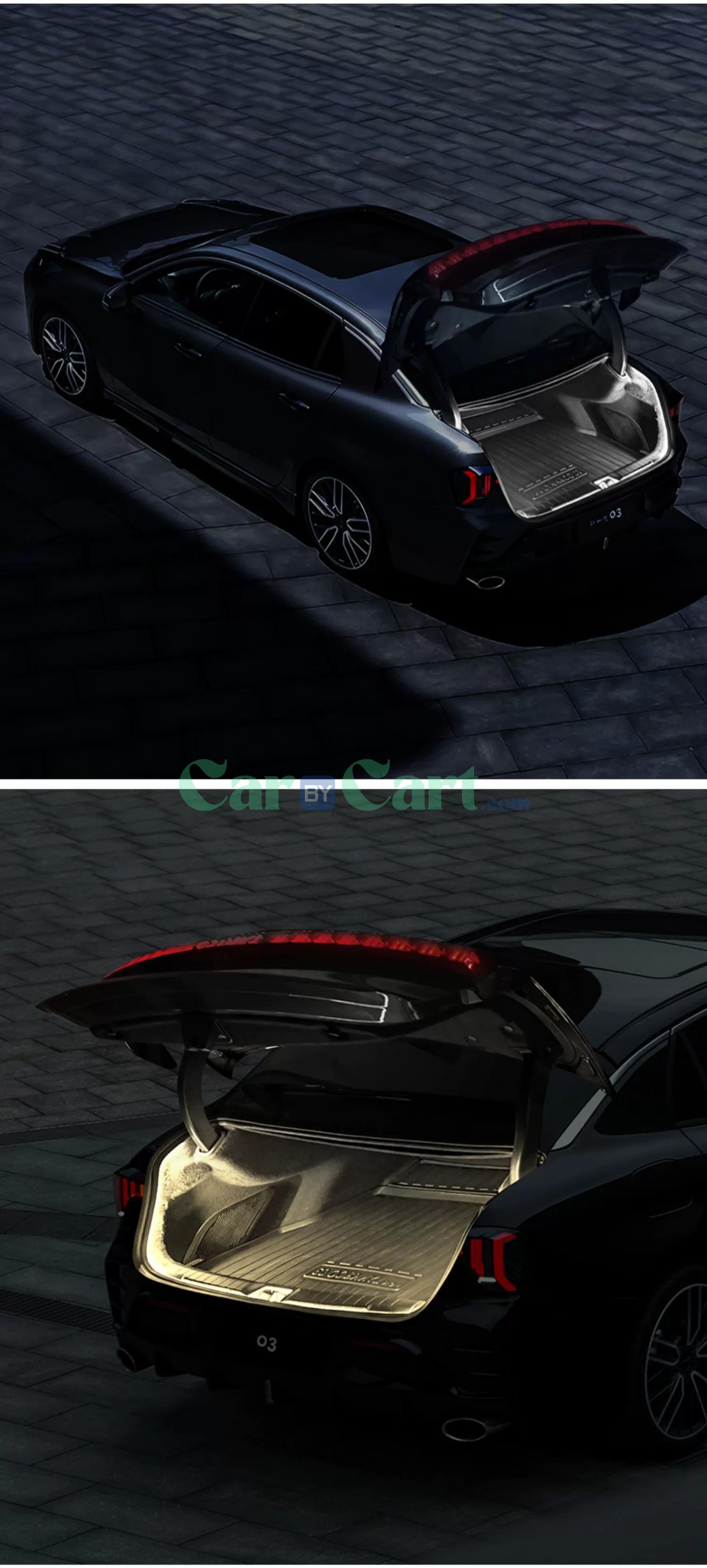 2025 LYNK&CO 03 Trunk Flowing LED lights