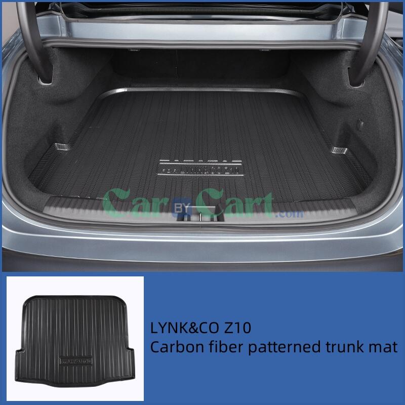 2025 LYNK&CO Z10 Carbon fiber patterned trunk mat