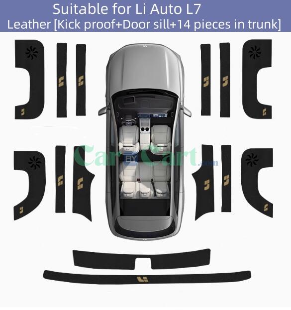 2025 Li Auto L7 Vehicle threshold strips -14 pieces
