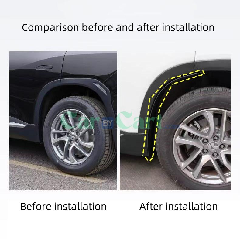 2025 LYNK&CO Z10STARBUFF mudguard