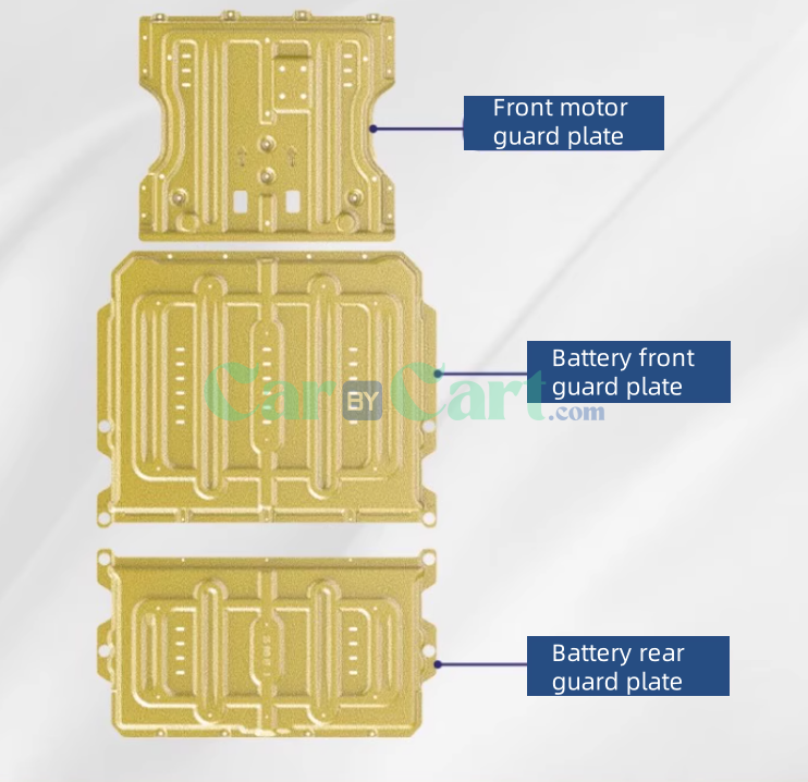 2025 BYD Dolphin Magnesium aluminum chassis guard plate