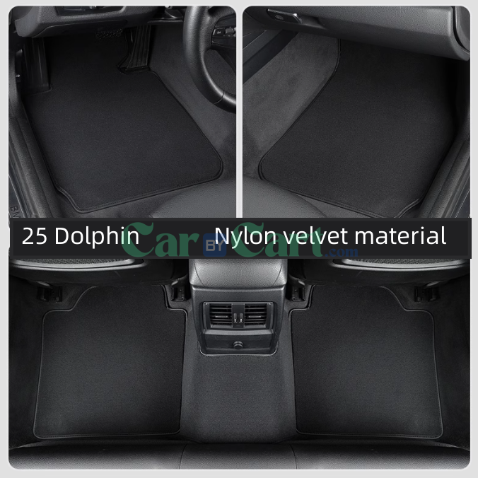 حصيرة قدم نايلون مخملية 2025 من BYD دولفين.