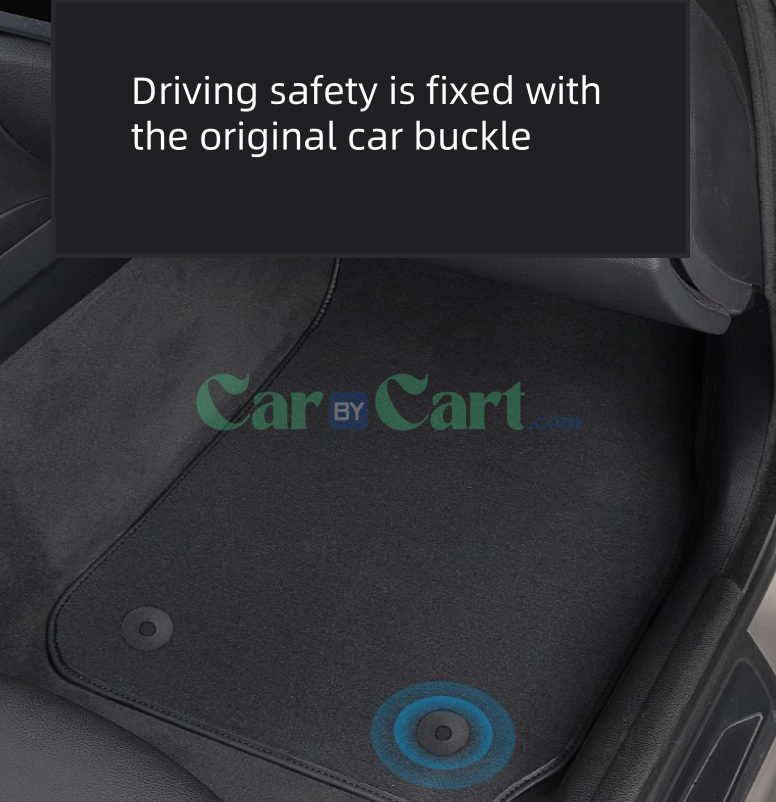 حصيرة قدم نايلون مخملية 2025 من BYD دولفين.